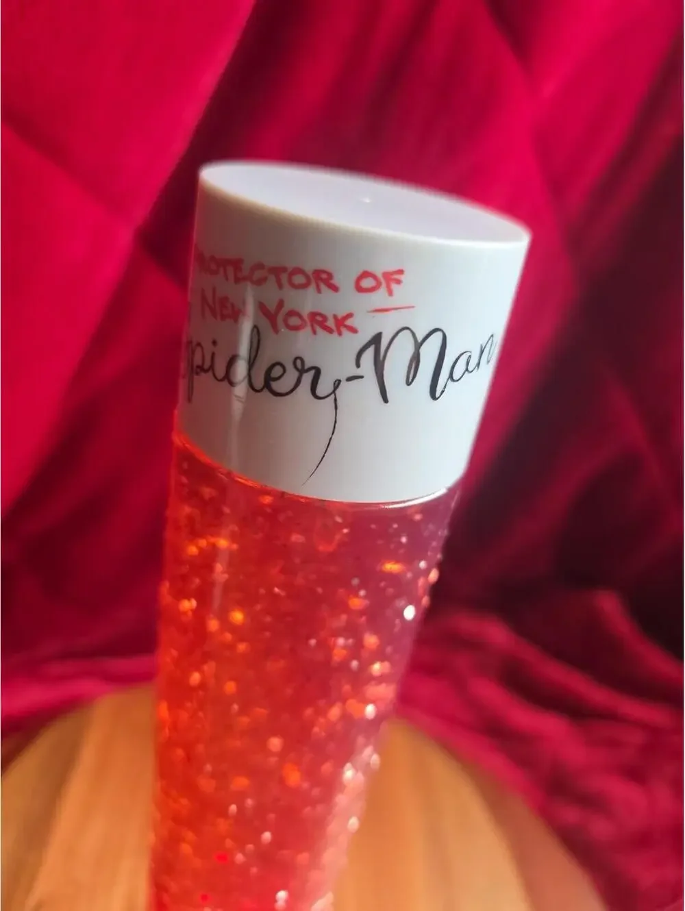 Spider-Man Color Changing Glitter Motion Lamp, Multicolor Novelty Superhero